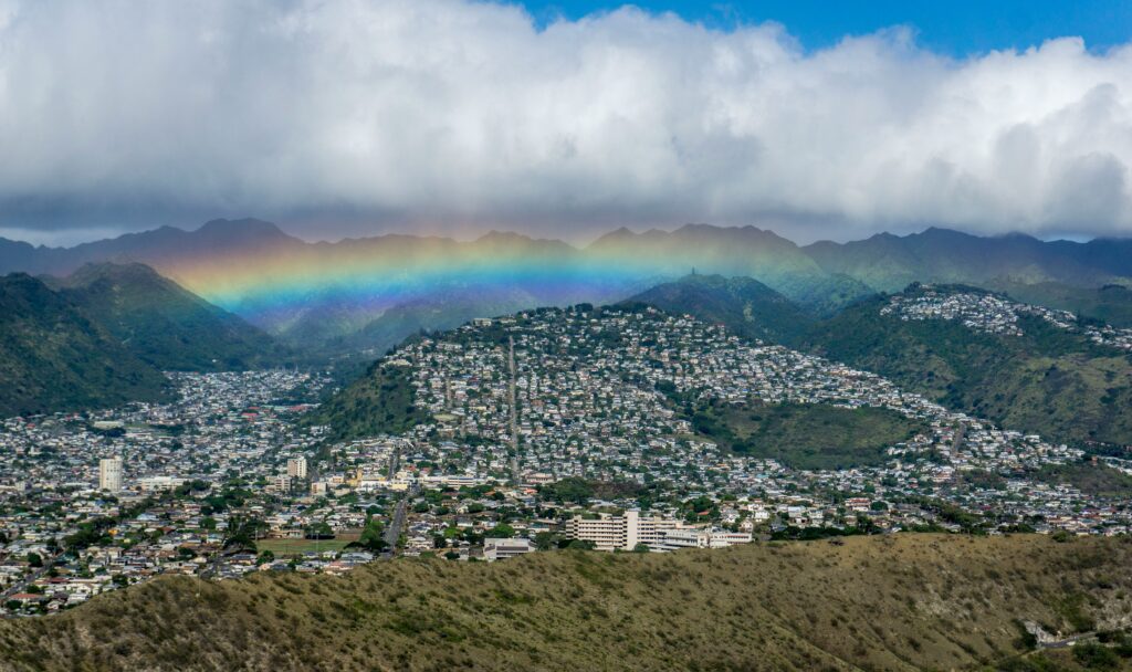 Honolulu, Oahu rainbow